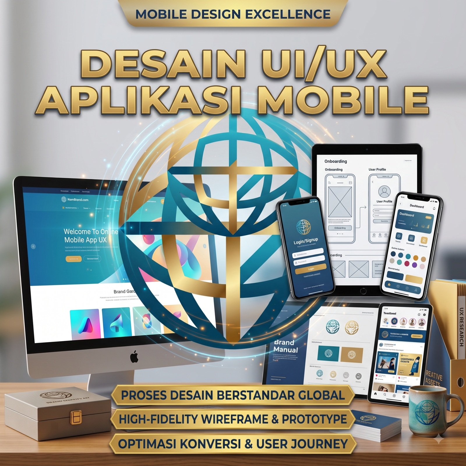 Desain UI/UX Aplikasi Mobile